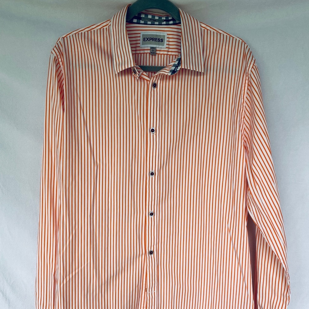 Express Men 1MX Fitted Mens Dress shirt
